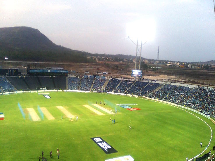 Maharashtra Cricket Association Stadium : Capacity - 55,000